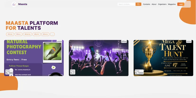 MAASTA - Platform For Talents